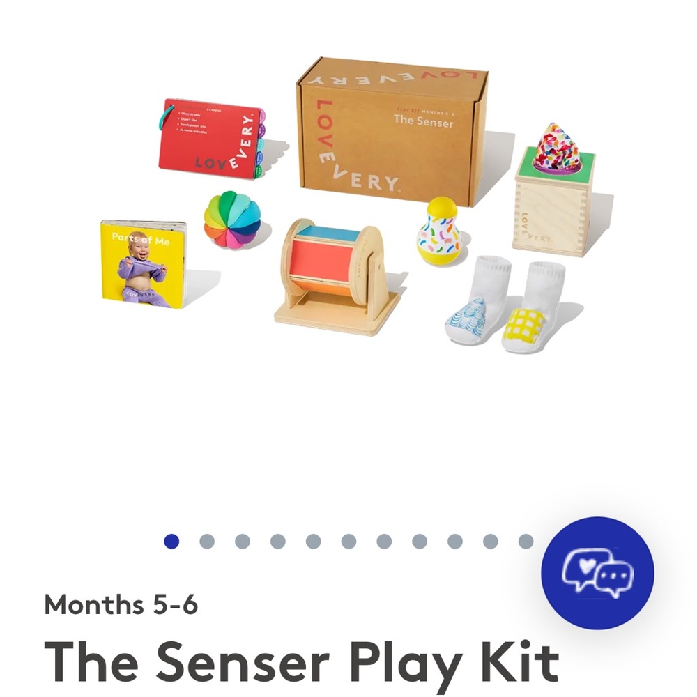 LOVEVERY - The Senser Play Kit - Months 5-6